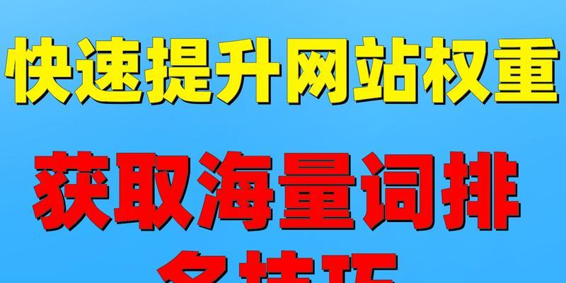 网站SEO优化排名攻略（提高网站流量的技巧）