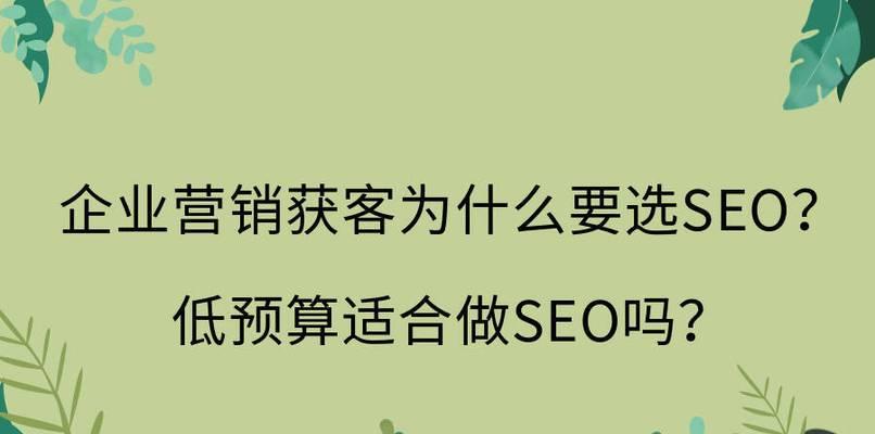 营销型网站速度慢的原因及解决方案（探究影响营销型网站速度的因素，提供优化建议）