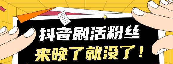 抖音涨粉丝最快的方法（15个实用技巧教你在抖音中获得更多粉丝）