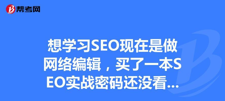 如何成为一名SEO高手（掌握SEO技巧）