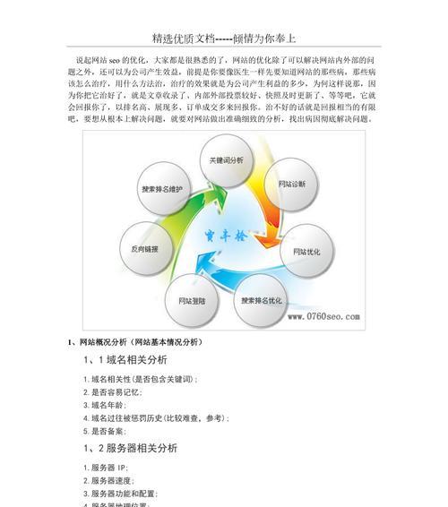 打造一个适合SEO优化的企业网站的方法（从选择到内容优化）