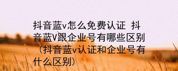 如何在抖音蓝v认证后开通橱窗（教你一步步完成橱窗开通流程）